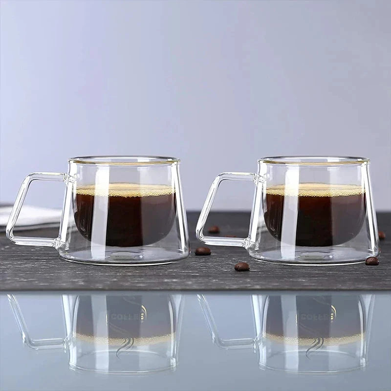 Axya Glass Coffee Sharing Pot Set 400ml