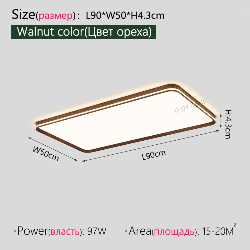 Axyaa Smart LED Ceiling Light | Modern Home Lighting for Living Room, Bedroom, Kitchen