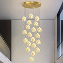 Axyaa Nordic Chandeliers Dining Room Pendant Lights Ceiling Fixture Indoor Lighting