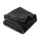 Navy Blue Fleece Plush Throw Blanket by Axyaa - Super Soft Cozy Flannel Blanket