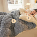 Axyaa Super Thick Lamb Cashmere Weighted Blanket - Winter Warmth & Comfort