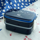 Axyaa Double-Layer Bento Box - 800ml Fitness Lunch Container with Cute Design