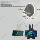Axyaa LED Reading Wall Lamp USB Charging for Hotel Corridor Bedroom Interiors