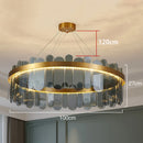 Axyaa LED Pendant Chandeliers Modern Home Decor Lighting for Living & Dining Room