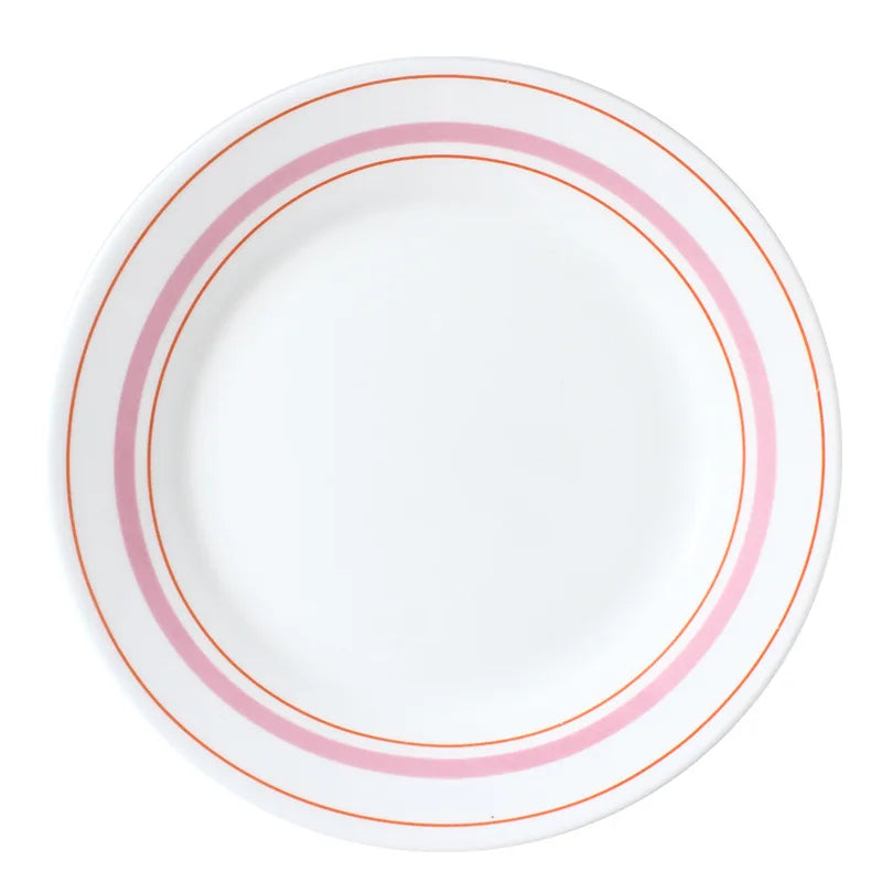 Axya Ceramic Dinner Plates Set of 4 for Restaurant Dining or Home Kitchen