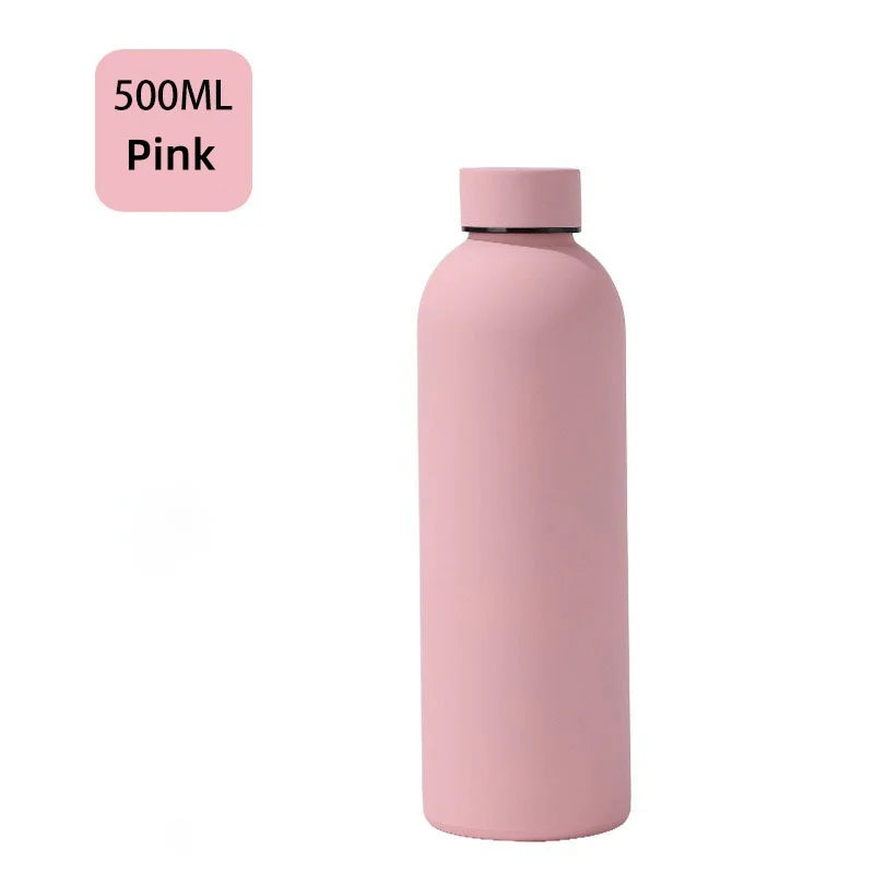 Axyaa 500ml Stainless Steel Vacuum Insulated Thermos Cup - Hot & Cold Sports Travel Mug