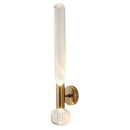 Axyaa Stainless Steel Glass Wall Lamp for Living Room and Bedroom