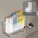 Axyaa Wall Mounted Storage Rack Organizer for Kitchen Cabinet
