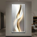 Luxury Axyaa Geometric Wall Lamp: Modern Living Room Hanging Light Decoration