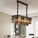 Axyaa Crystal Chandelier: Modern Luxury Lighting for Restaurant, Hotel, and Living Room