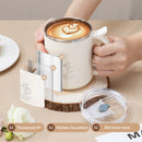 Axyaa Double Wall Stainless Steel Insulated Milk Coffee Cup - Leak-proof & Portable