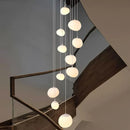 Axyaa LED Pendant Chandeliers for Modern Home Decor and Indoor Lighting