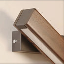 Axyaa Rotatable Walnut Bedroom Wall Sconce Light LED Simple Nordic Reading Light