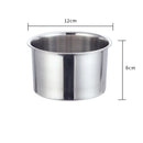 Axyaa Stainless Steel Food Storage Canister with Lid - Kitchen Organizer & Spice Box