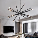 Axyaa Modern LED Staircase Chandeliers for Living Room Lighting