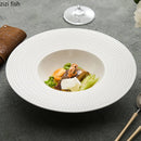 Axya Ceramic Dinner Soup Dessert Pasta Salad Plates - Restaurant Tableware