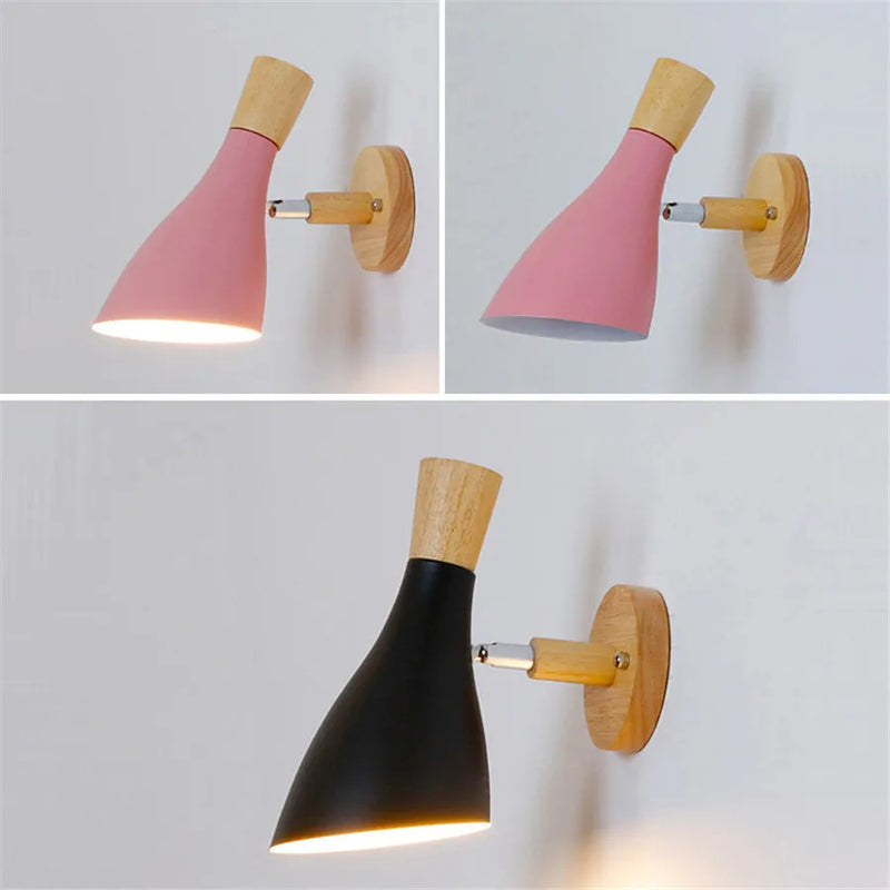 Axyaa Nordic Macaroon Wall Sconces for Kitchen Bedroom Restaurant