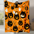 Axyaa Digital Cartoon Printed Flannel Blanket for Office & Leisure