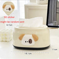 Axyaa Luxury Tissue Box Holder for Table - Home Decor & Makeup Storage