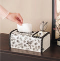 Axyaa Ceramic Tissue Box: Luxury Home Decor & Coffee Table Accent