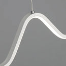 Axyaa LED Strip Pendant Lights for Modern Dining Tables and Bar Counters