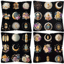 Axyaa Ramadan Floral Crescent Moon Fasting Lamp Pillowcase