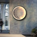 Axyaa Moon Wall Lamp: Creative LED Lighting for Living Room and Bedroom