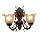 Axyaa Glass Wall Sconce Lamp for Home Décor and Lighting