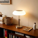 Axyaa Vintage Glass Desk Lamp for Home, Study, and Hotel Room