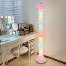 Axyaa LED Floor Lamp - Remote Control Dimming, Minimalist Nordic Ins Style