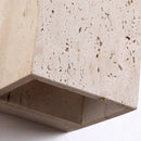 Axyaa Wabi-sabi Stone Wall Light for Home Decor and Bedside Reading