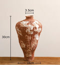 Ceramic Vase Artificial Flowers Pot Abstract Artwork Floral Vases Axyaa