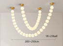 Axyaa LED Pendant Chandeliers for Modern Home Decor and Indoor Lighting