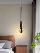 Nordic Wabi-Sabi Chandelier by Axyaa - Modern LED Pendant Light for Bedroom and Restaurant