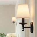 Axyaa Iron Wall Light European Bedroom Headboard Wall Lamp Mirror Headlight