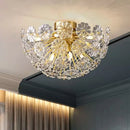 Axyaa Postmodern Flower Ceiling Light: Luxury Scandinavian Lamp for Various Rooms