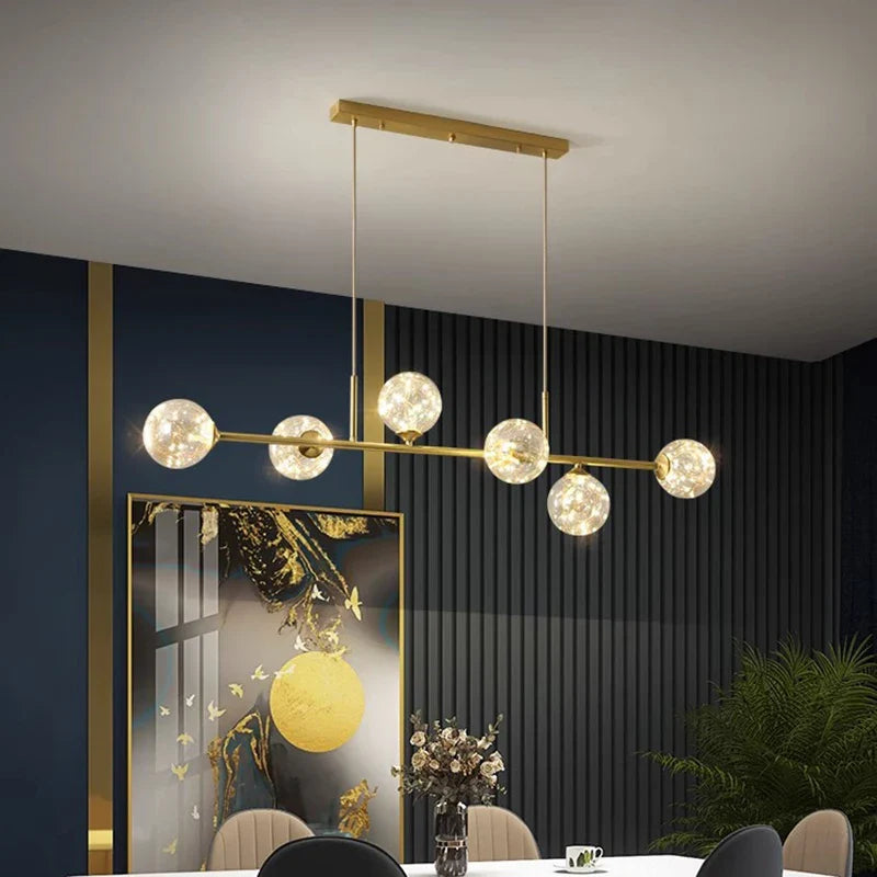 Axyaa Modern Pendant Lights Indoor Ceiling Chandelier for Decorative Dining Room Lighting
