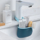 Axyaa Sink Drain Basket: Space-saving, Durable, Large Capacity Organizer