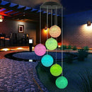 Axyaa Solar Flying Pig Wind Chime LED Outdoor Lamp