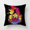 Axyaa Fashion Magic Bottle Pillowcase Square Cushion Cover for Decorating Car Sofa