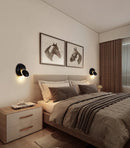 Axyaa Rotating LED Wall Lamp for Home Bedroom Stairs Sofa Background Lighting