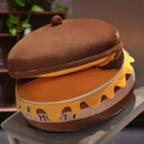 Axyaa Honey Duo Throw Pillow Seat Cushion for Sofa, Bay Window, and Child's Seat
