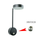 Axyaa Morden Minimalist 9W LED Wall Lamp With Switch for Indoor Bedroom Lighting