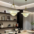 Axyaa Imitation Marble Pendant Light for Living Room, Dining Room, and Bedroom