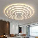 Axyaa Nordic Corrugated Chandelier: Modern Flush Mount Ceiling Light for Bedroom, Living Room & Terrace