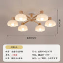 Axyaa Glass Pendant Light: Modern Nordic Style for Living Room, Bedroom, or Dining Area