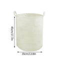 Axyaa Printed Laundry Basket | Foldable Storage Hamper for Clothes & Toys