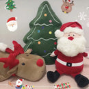 Axyaa Christmas Decorative Throw Pillows Xmas Tree Reindeer Gnome Plush Toy
