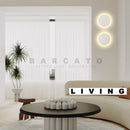 Axyaa Starry Gypsum LED Wall Lamp for Home Decor - White