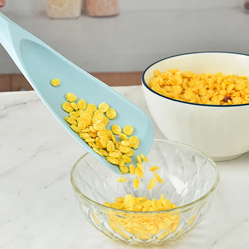 Axyaa Silicone Rice Spoon: Non-Stick, High-Temp Japanese Cooking Shovel